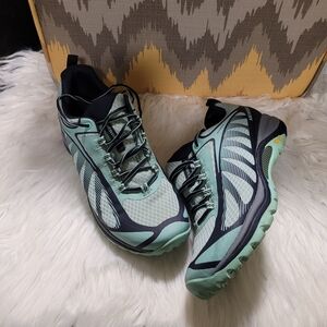 Merrell Women's Athletic Shoes in Light Blue & Navy